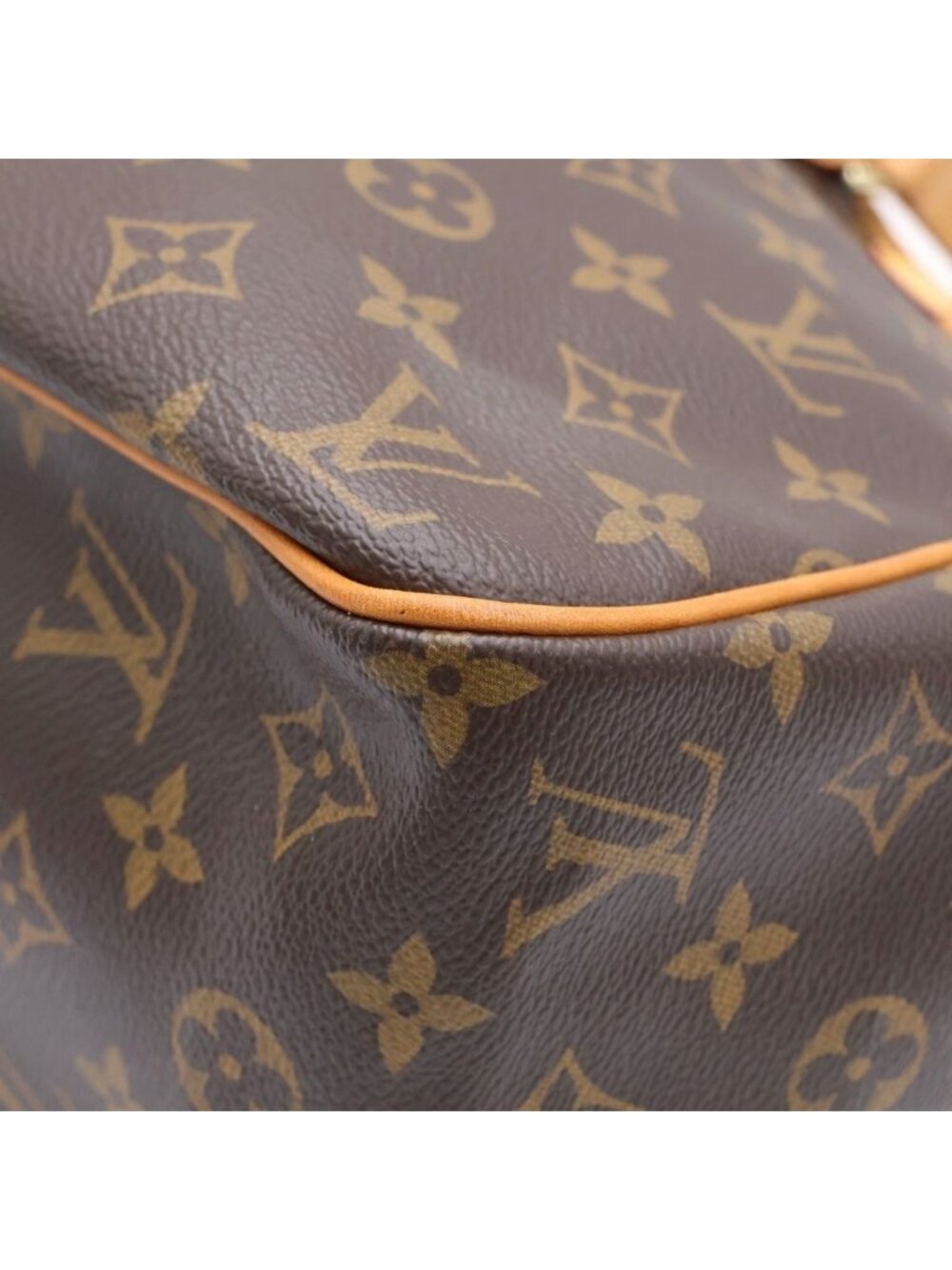 ★SOLD★ Louis Vuitton Monogram Batignolles Horizontal Tote Brown Leather Gold - Picture 6 of 6